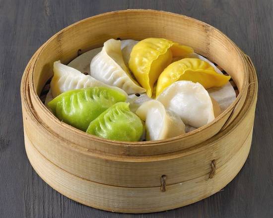 117 Steamed Dumpling Combo (8 pcs) / 四色蒸饺